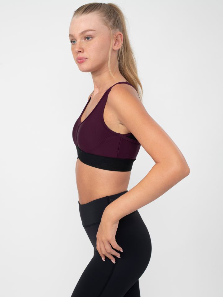 חזיית  אימון בשילוב חומרים