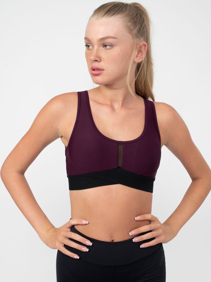 חזיית  אימון בשילוב חומרים