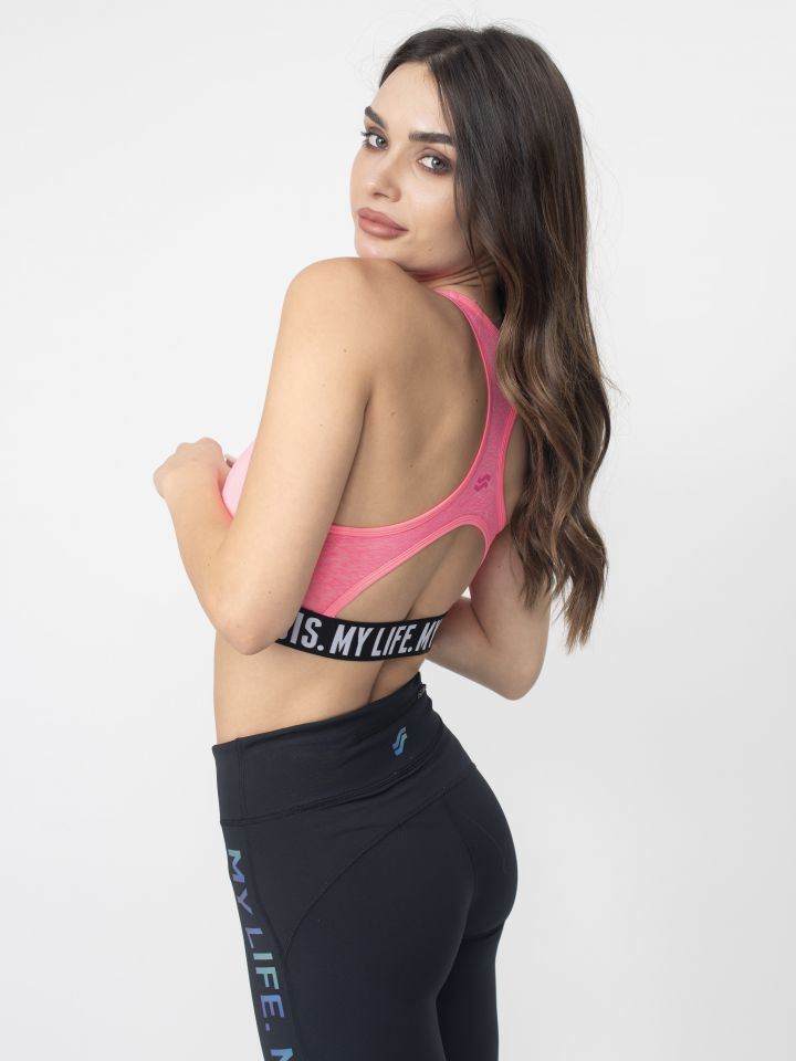 חזיית אימון  עם מפתח צד רחב