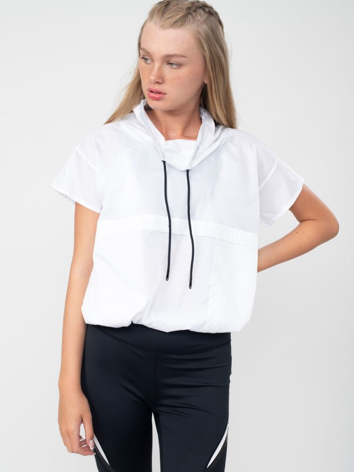 עליונית ניילון בשילוב רוכסן