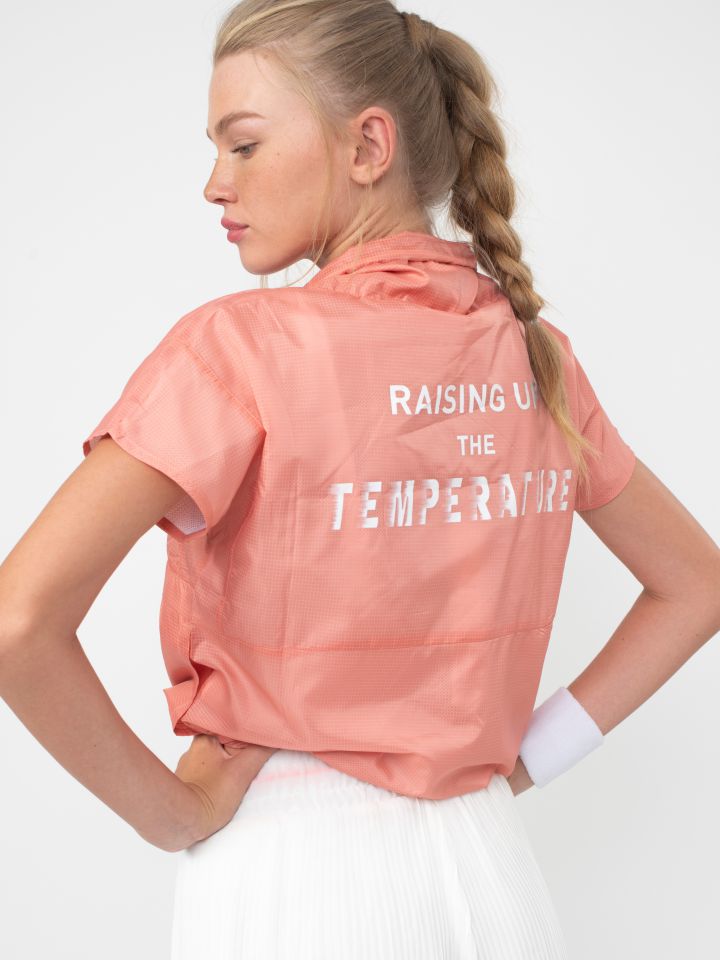 עליונית ניילון בשילוב רוכסן