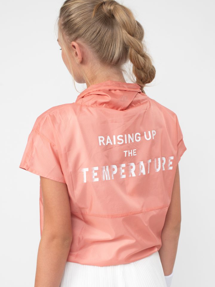 עליונית ניילון בשילוב רוכסן