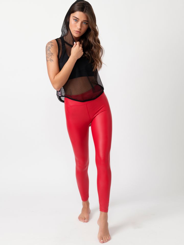 גופיית רשת עם גומי מודפס