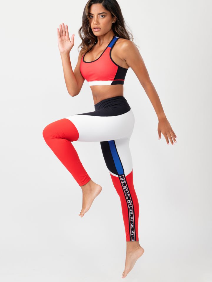 טייץ בשילוב צבעים