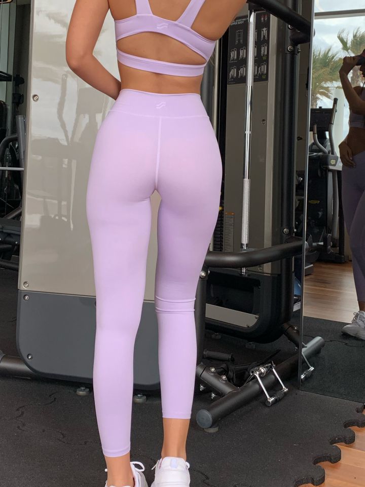 טייץ ספורט עם גומי מותן מעטפת