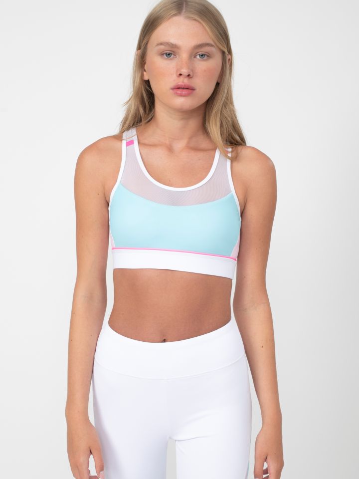 חזיית אימון  בצבע פסטל