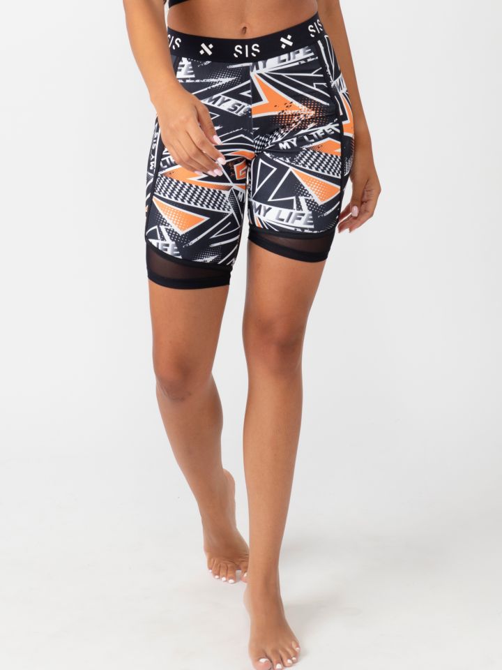 טייץ קצר מודפס